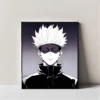 Satoru Gojo Monochrome Jujutsu Kaisen Wall Art Frame