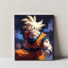 Son Goku Super Saiyan Wall Art Frame