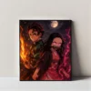 Tanjiro & Nezuko Demon Slayer Wall Art Frame