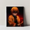 Zenitsu Agatsuma Demon Slayer Wall Art Frame